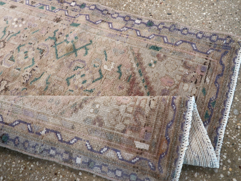 Vintage Persian Malayer Rug, No.25929 - Staging