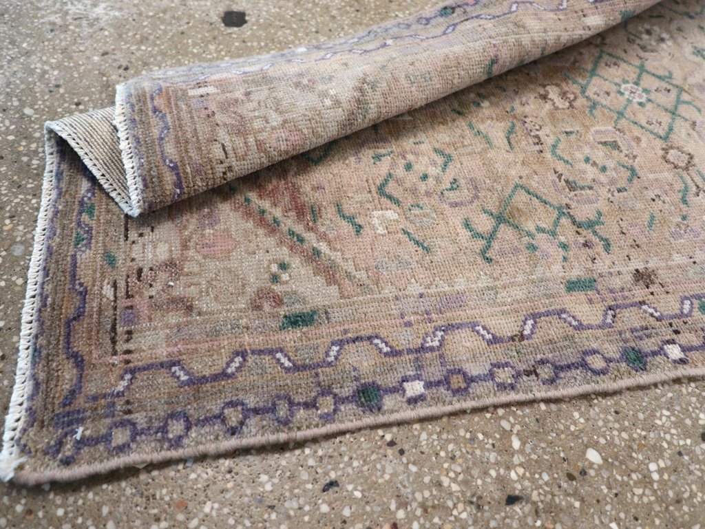 Vintage Persian Malayer Rug, No.25929 - Staging