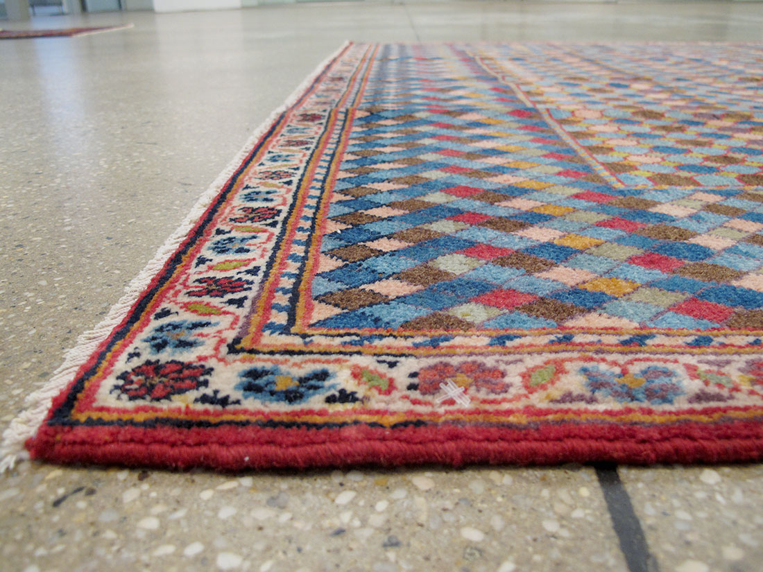 Vintage Persian Kashan Rug, No.25933 - Staging