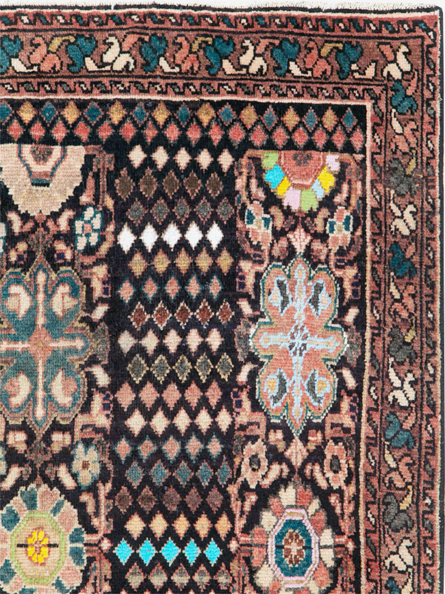Vintage Persian Malayer Gallery Carpet, No.25934 - Staging