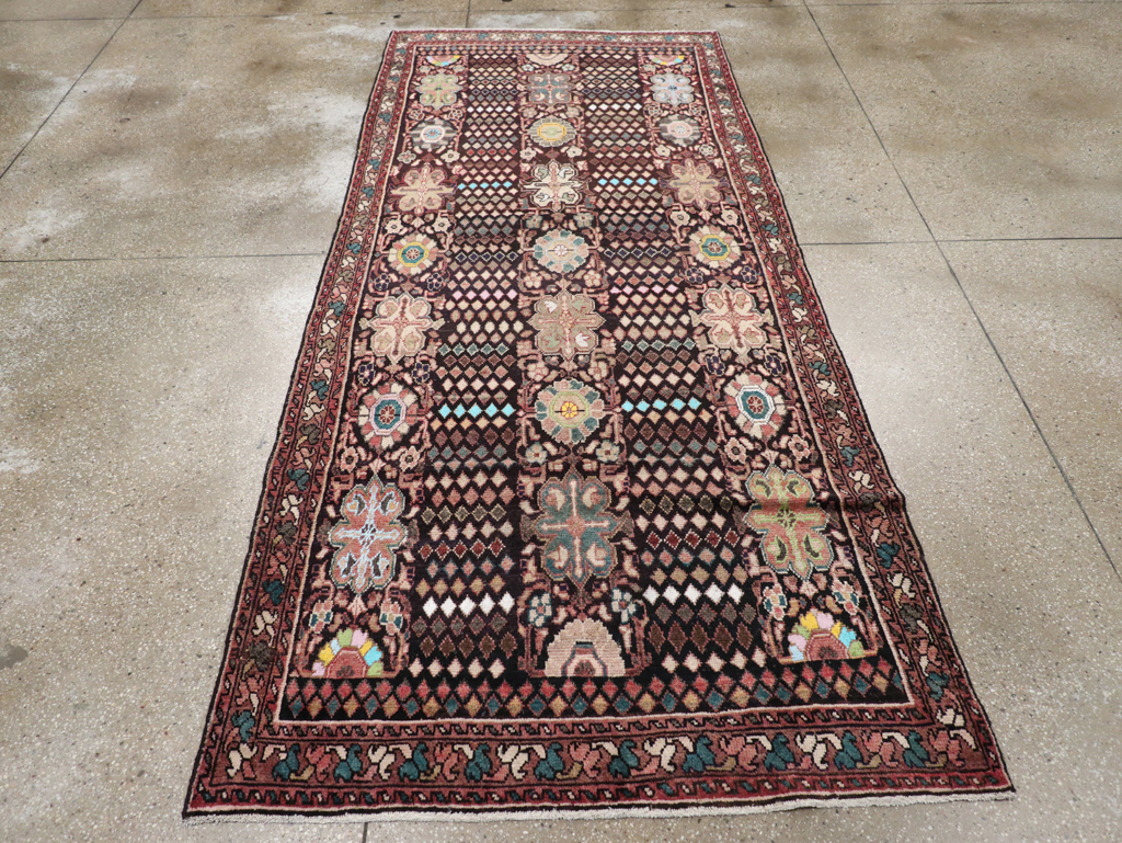 Vintage Persian Malayer Gallery Carpet, No.25934 - Staging