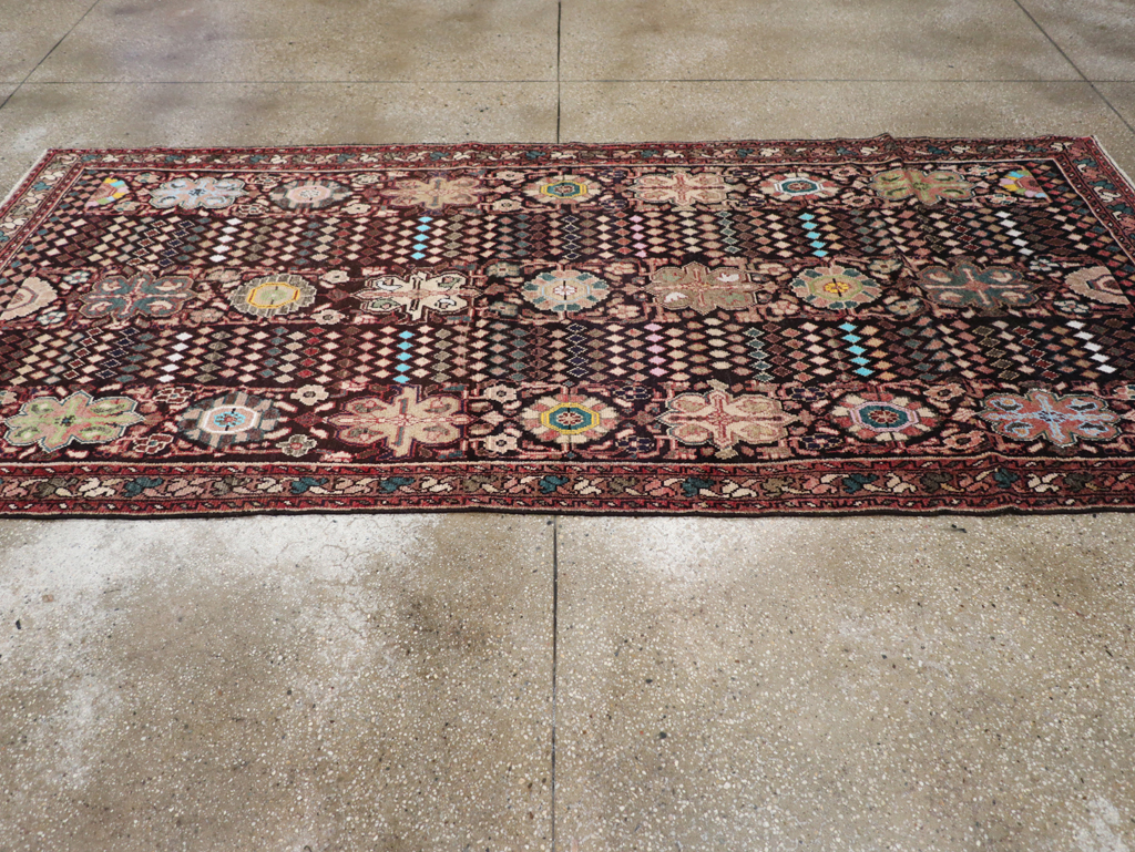 Vintage Persian Malayer Gallery Carpet, No.25934 - Staging