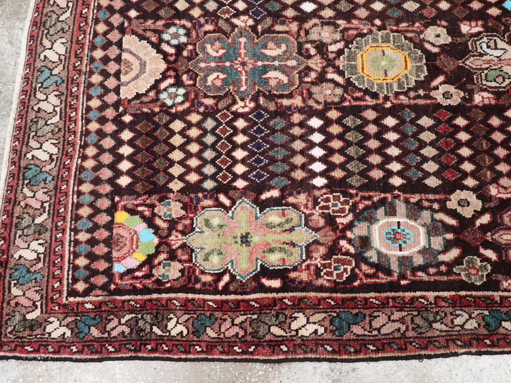 Vintage Persian Malayer Gallery Carpet, No.25934 - Staging