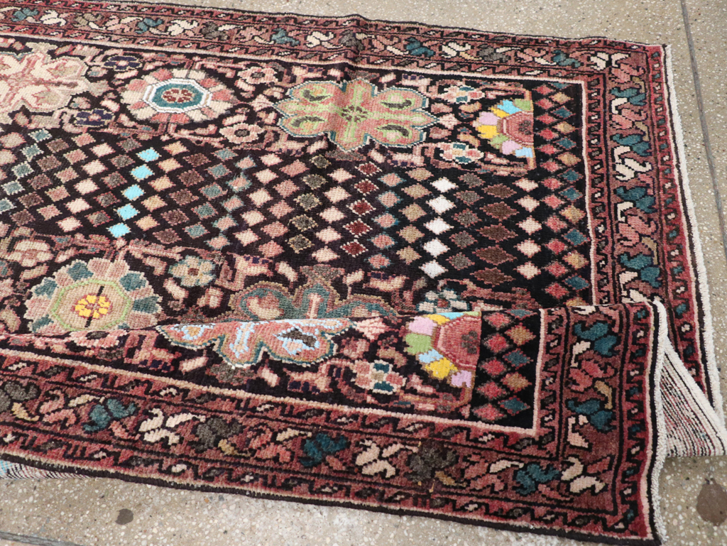 Vintage Persian Malayer Gallery Carpet, No.25934 - Staging