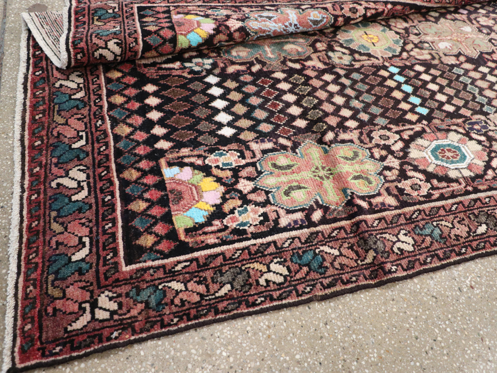 Vintage Persian Malayer Gallery Carpet, No.25934 - Staging