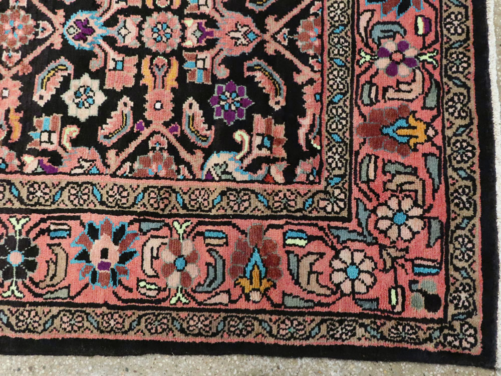 Vintage Persian Mahal Gallery Carpet, No.25943 - Staging