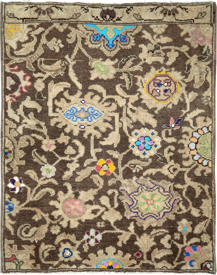 Vintage Persian Malayer Rug, No.25957 - Staging