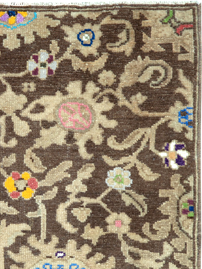 Vintage Persian Malayer Rug, No.25957 - Staging