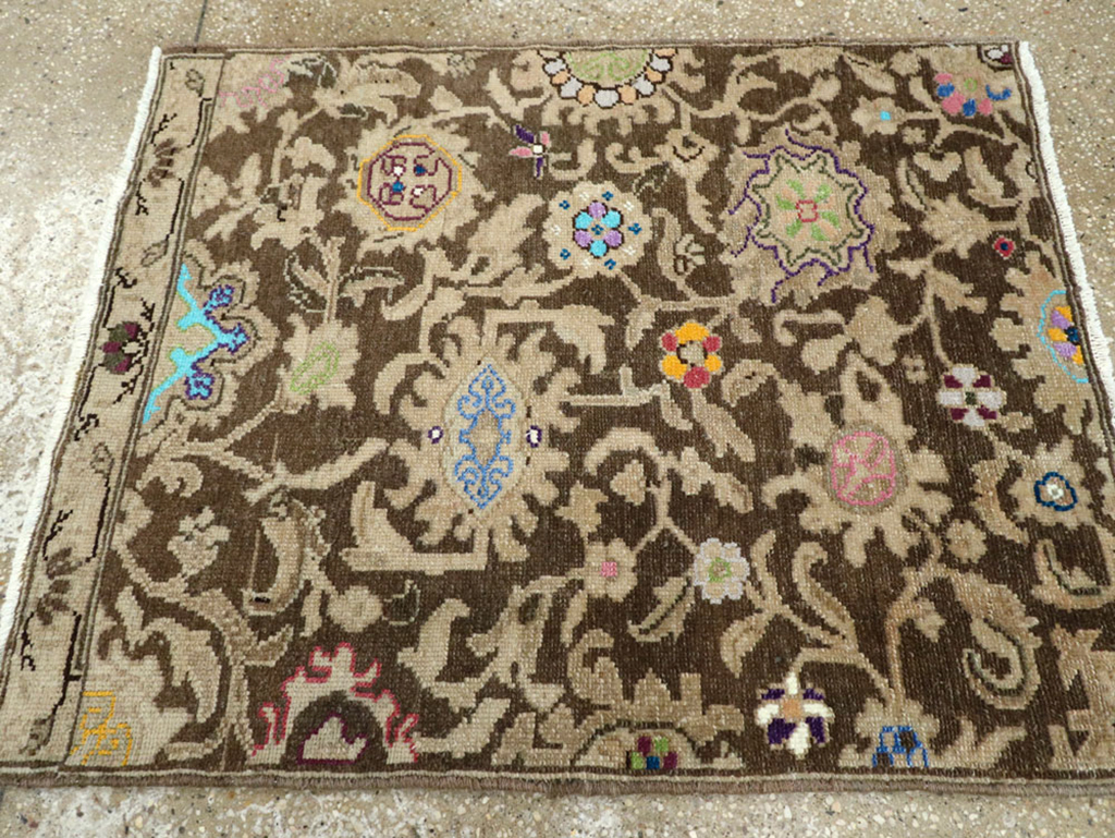 Vintage Persian Malayer Rug, No.25957 - Staging