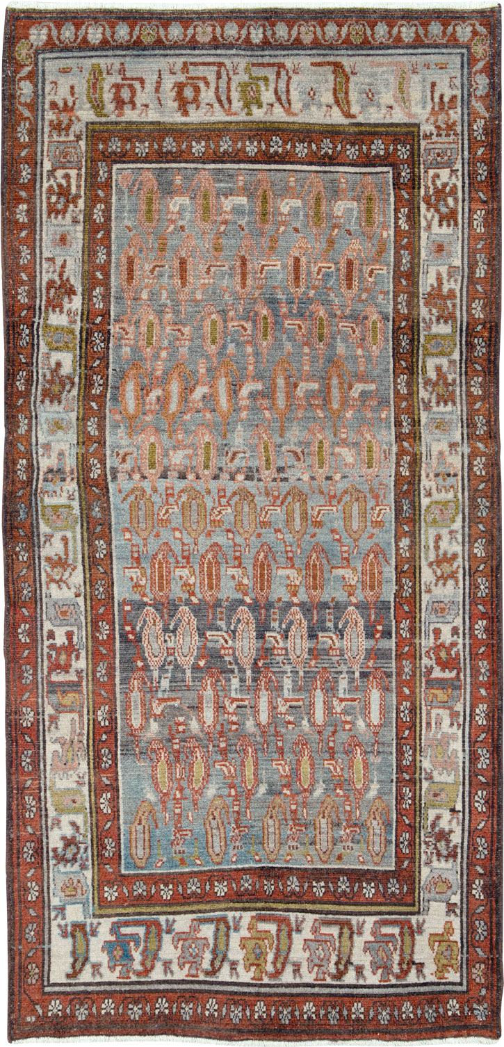 Vintage Persian Malayer Rug, No.25958 - Staging