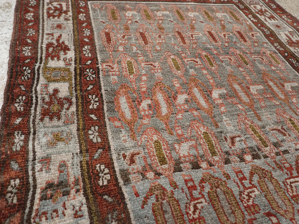 Vintage Persian Malayer Rug, No.25958 - Staging