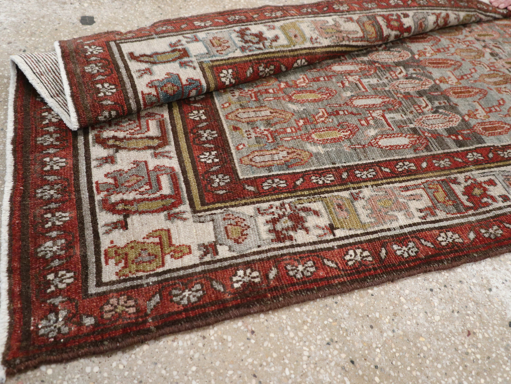 Vintage Persian Malayer Rug, No.25958 - Staging