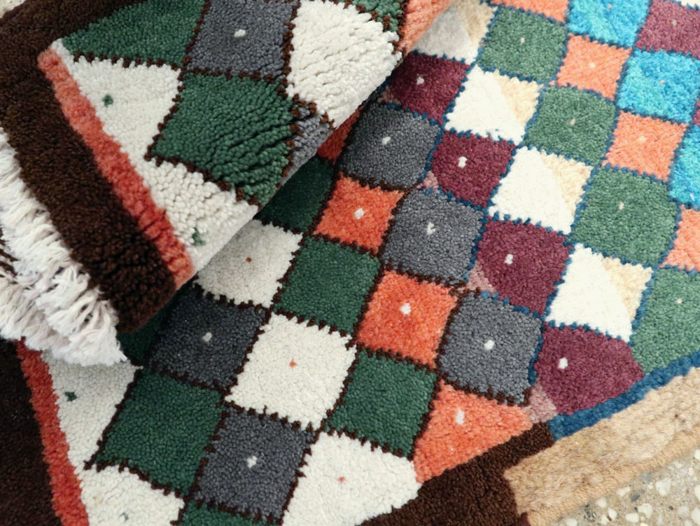 Vintage Persian Mahal Runner, No.25976 - Staging