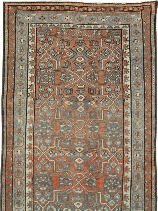 Vintage Persian Malayer Runner, No.25987 - Staging