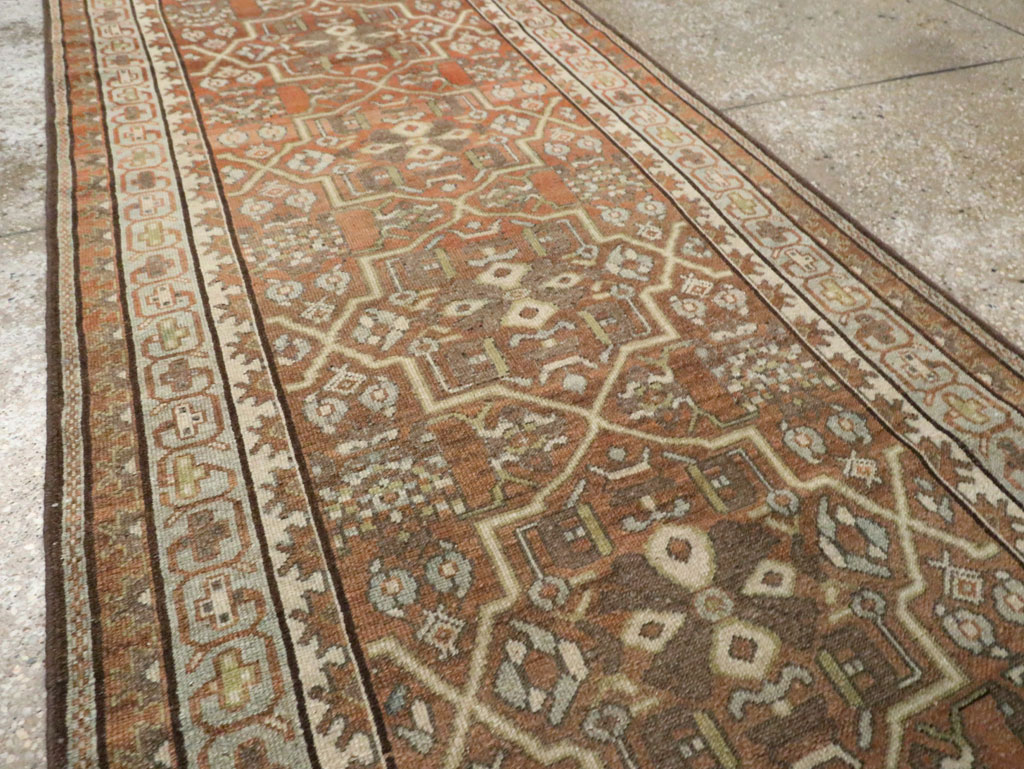 Vintage Persian Malayer Runner, No.25987 - Staging