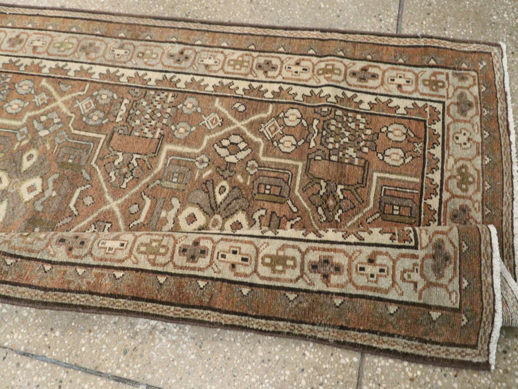 Vintage Persian Malayer Runner, No.25987 - Staging