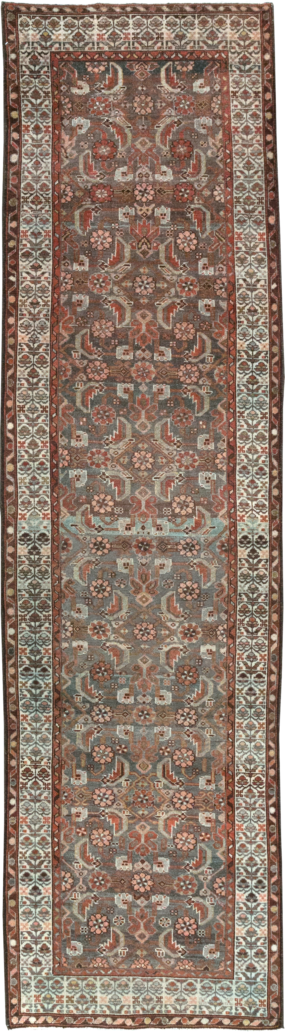 Vintage Persian Malayer Runner, No.25988 - Staging