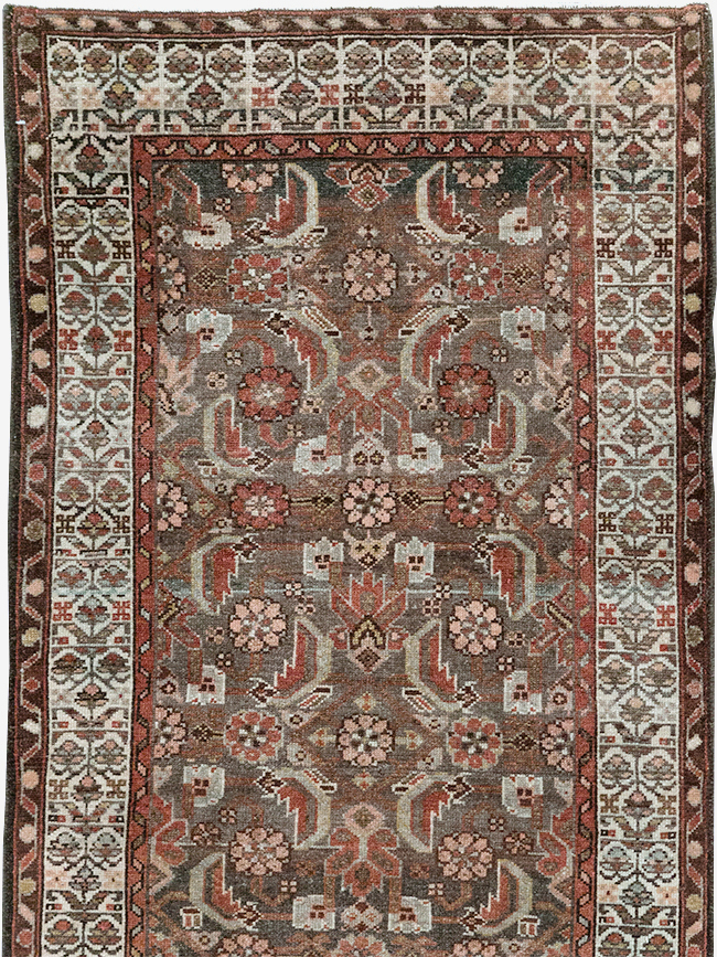Vintage Persian Malayer Runner, No.25988 - Staging