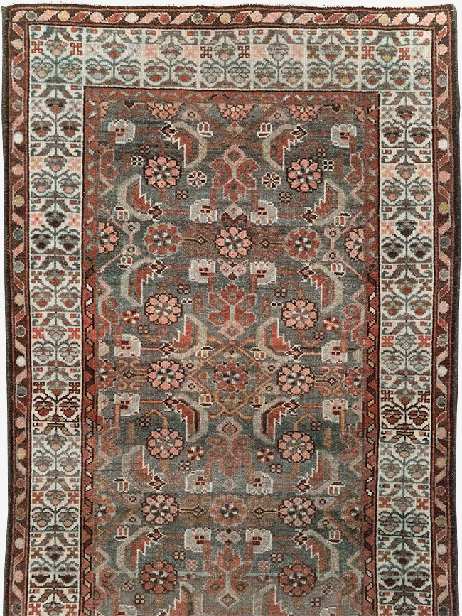 Vintage Persian Malayer Runner, No.25988 - Staging