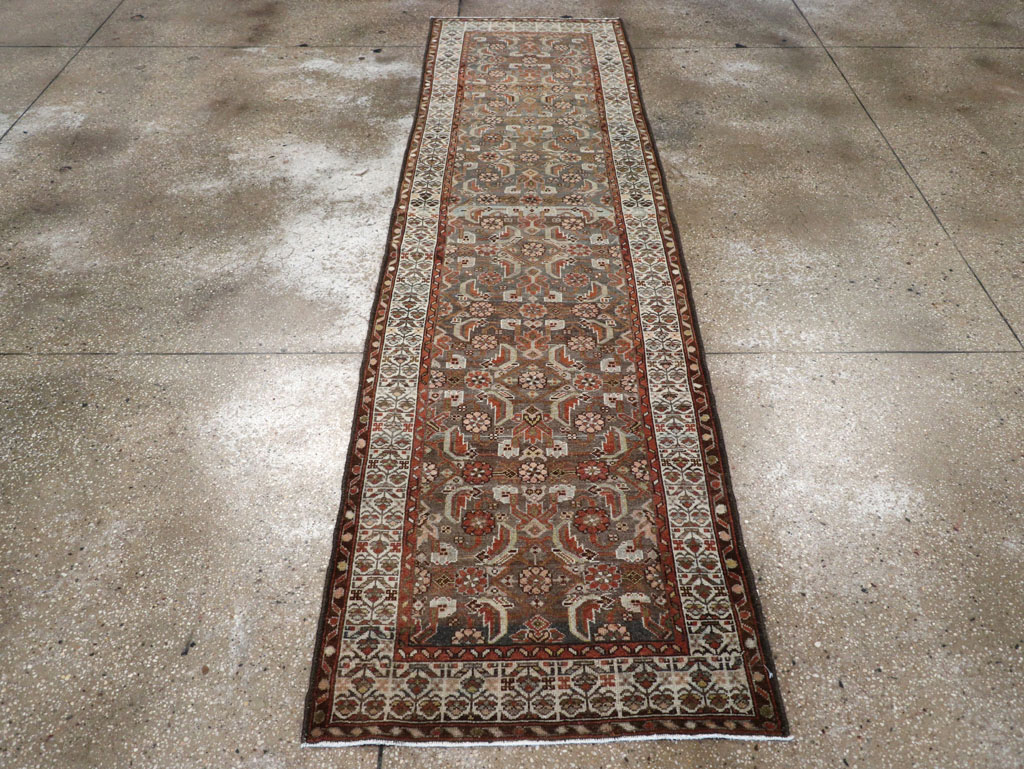 Vintage Persian Malayer Runner, No.25988 - Staging