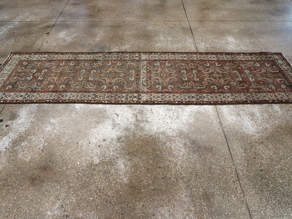 Vintage Persian Malayer Runner, No.25988 - Staging