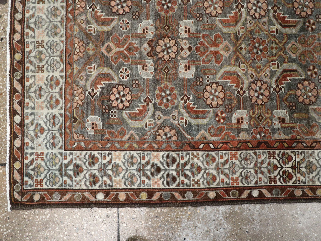 Vintage Persian Malayer Runner, No.25988 - Staging