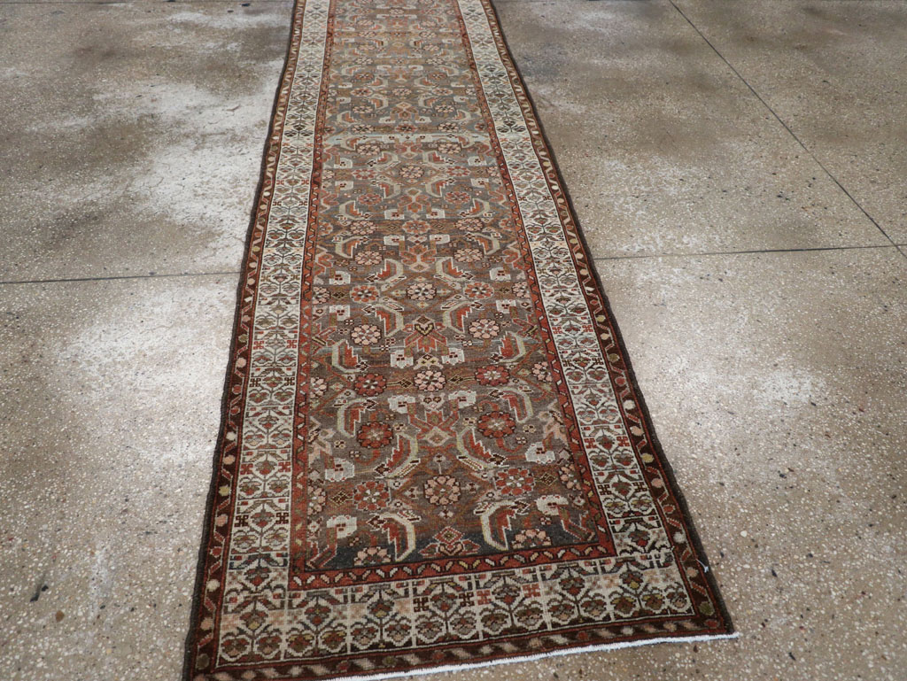 Vintage Persian Malayer Runner, No.25988 - Staging