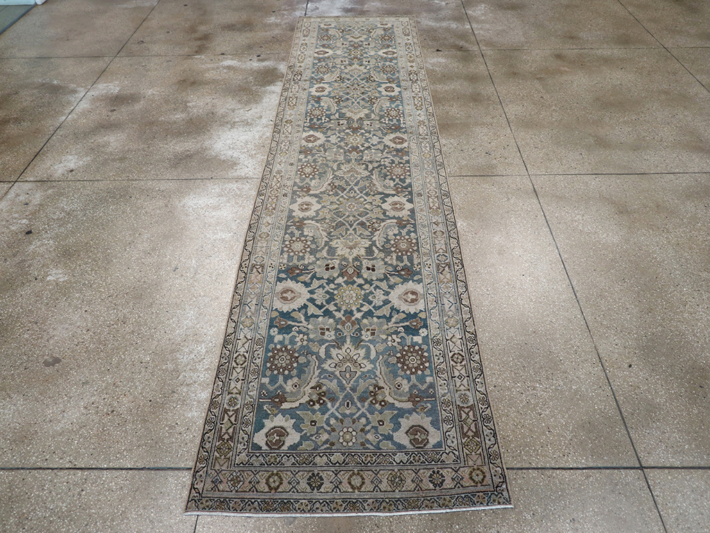 Vintage Persian Malayer Runner, No.25992 - Staging