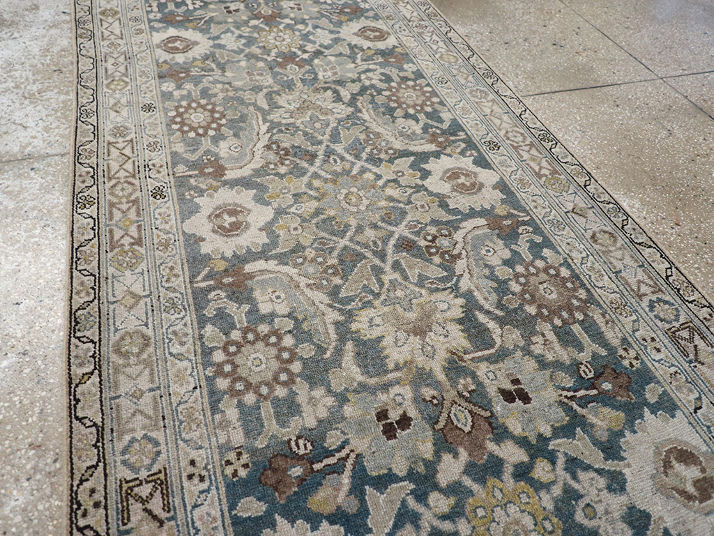 Vintage Persian Malayer Runner, No.25992 - Staging