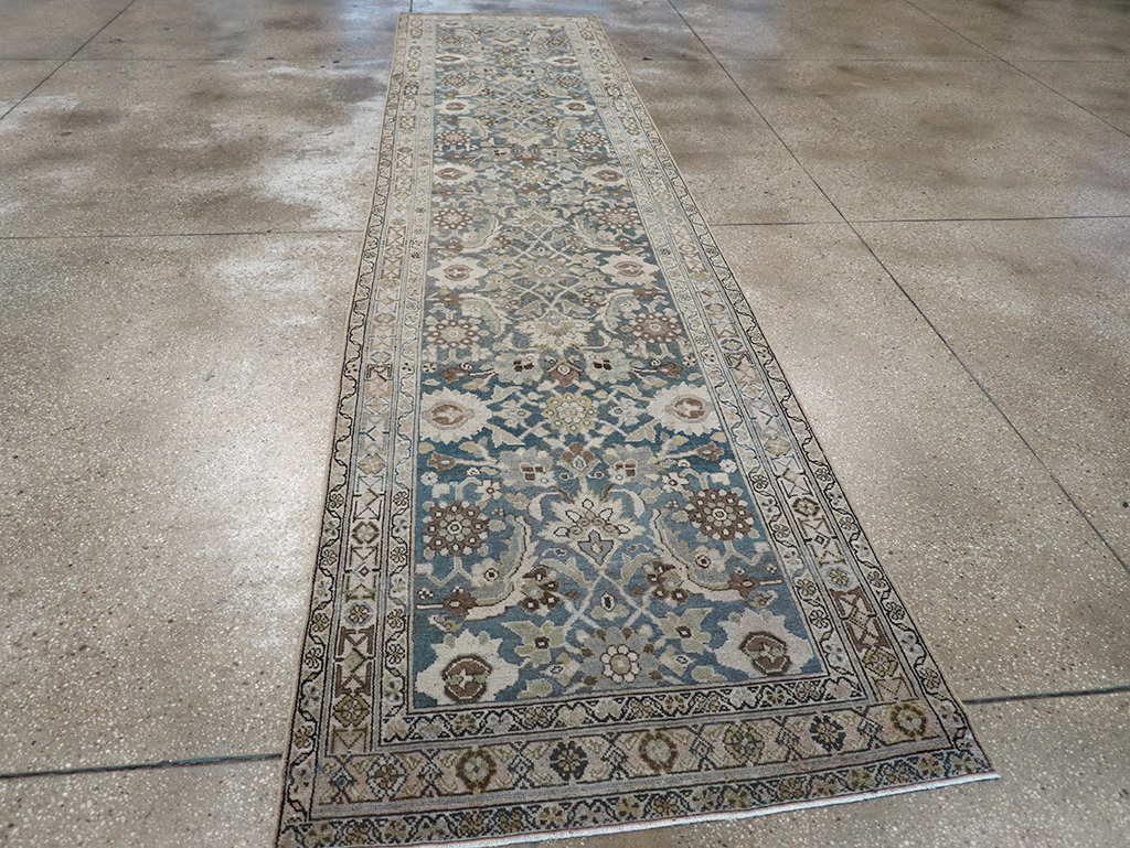Vintage Persian Malayer Runner, No.25992 - Staging