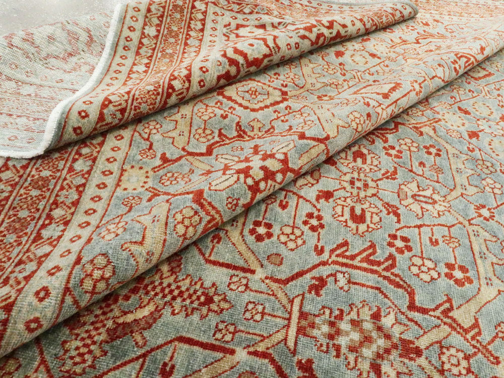 Antique Persian Tabriz Large Carpet, No.26013 - Staging