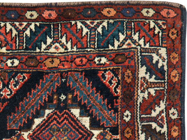 Antique Persian Veramin Rug, No.26035 - Staging