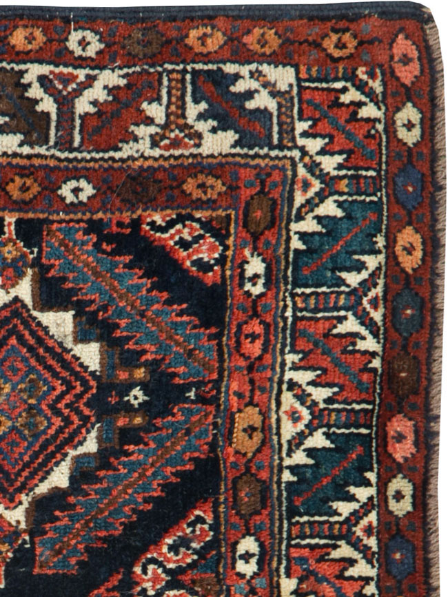 Antique Persian Veramin Rug, No.26035 - Staging