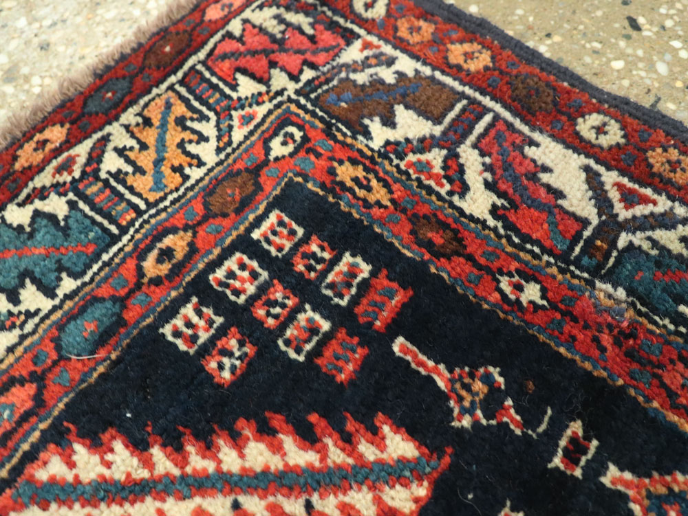 Antique Persian Veramin Rug, No.26035 - Staging