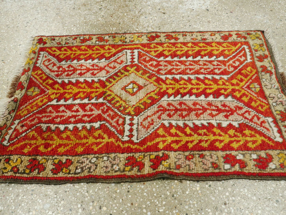 Antique Turkish Anatolian Rug, No.26039 - Staging