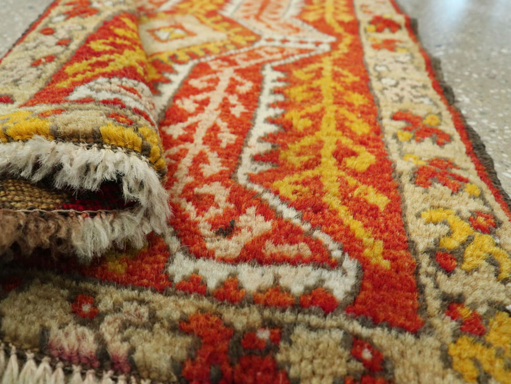 Antique Turkish Anatolian Rug, No.26039 - Staging