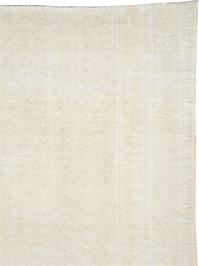 Vintage Persian Cotton Flatweave Kilim Long and Narrow Carpet, No.26041 - Staging