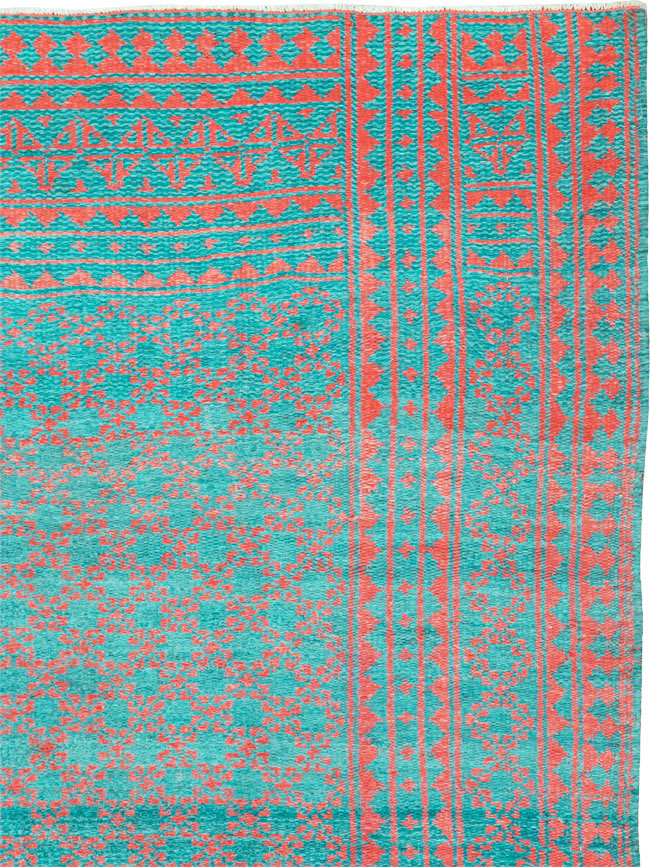 Vintage Persian Reversible Flatweave, No.26043 - Staging