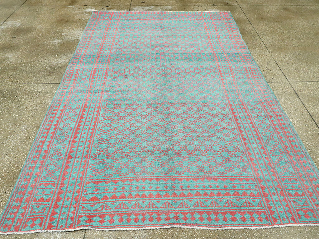 Vintage Persian Reversible Flatweave, No.26043 - Staging