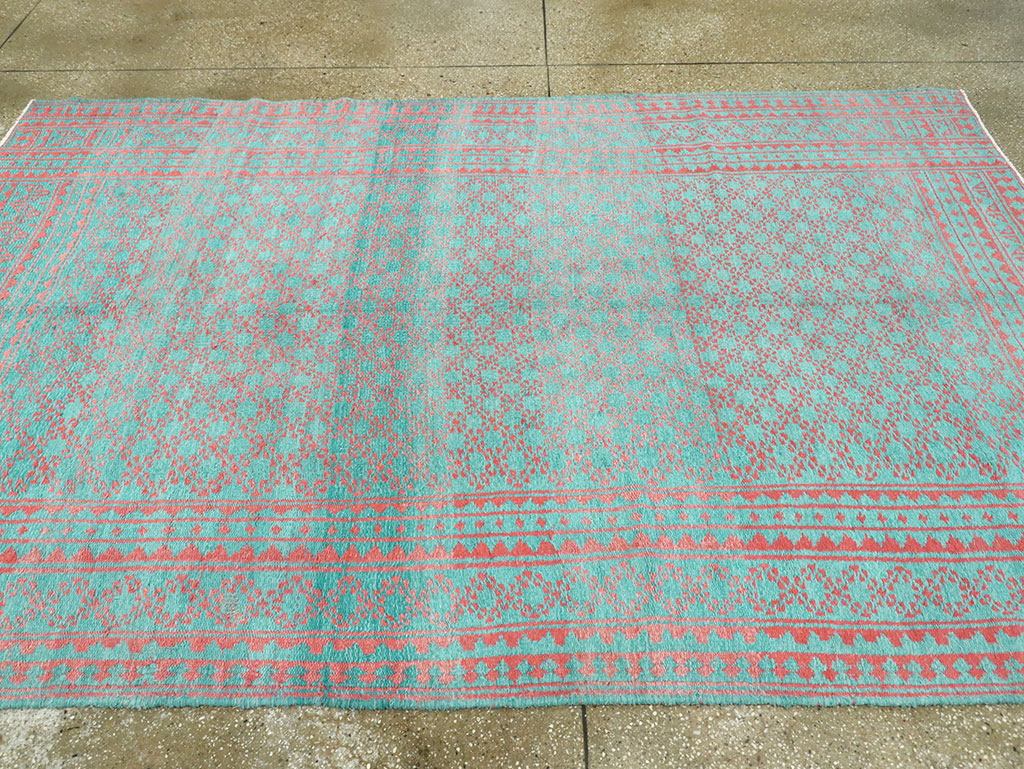 Vintage Persian Reversible Flatweave, No.26043 - Staging