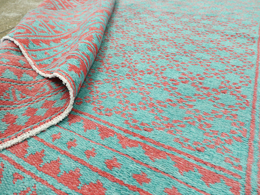 Vintage Persian Reversible Flatweave, No.26043 - Staging