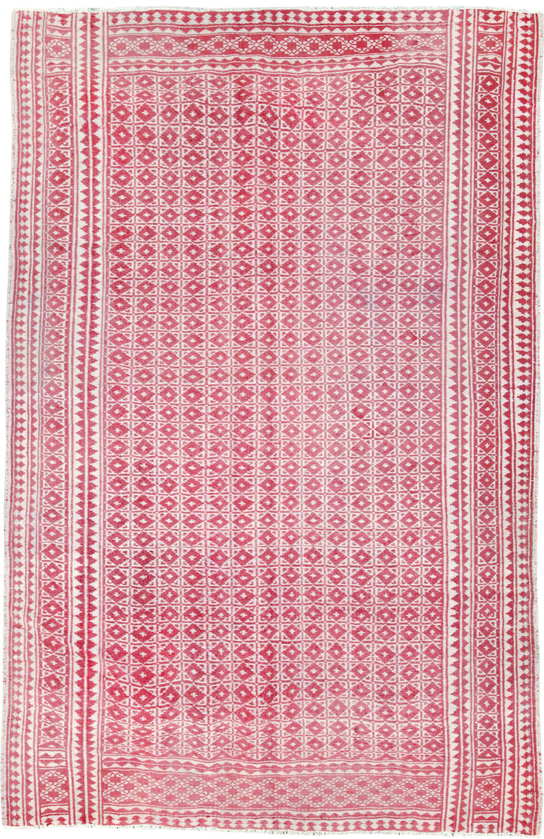 Vintage Persian Flatweave, No.26044 - Staging