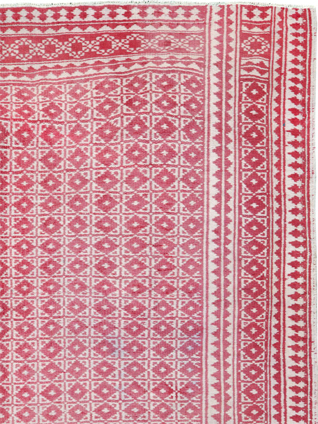 Vintage Persian Flatweave, No.26044 - Staging