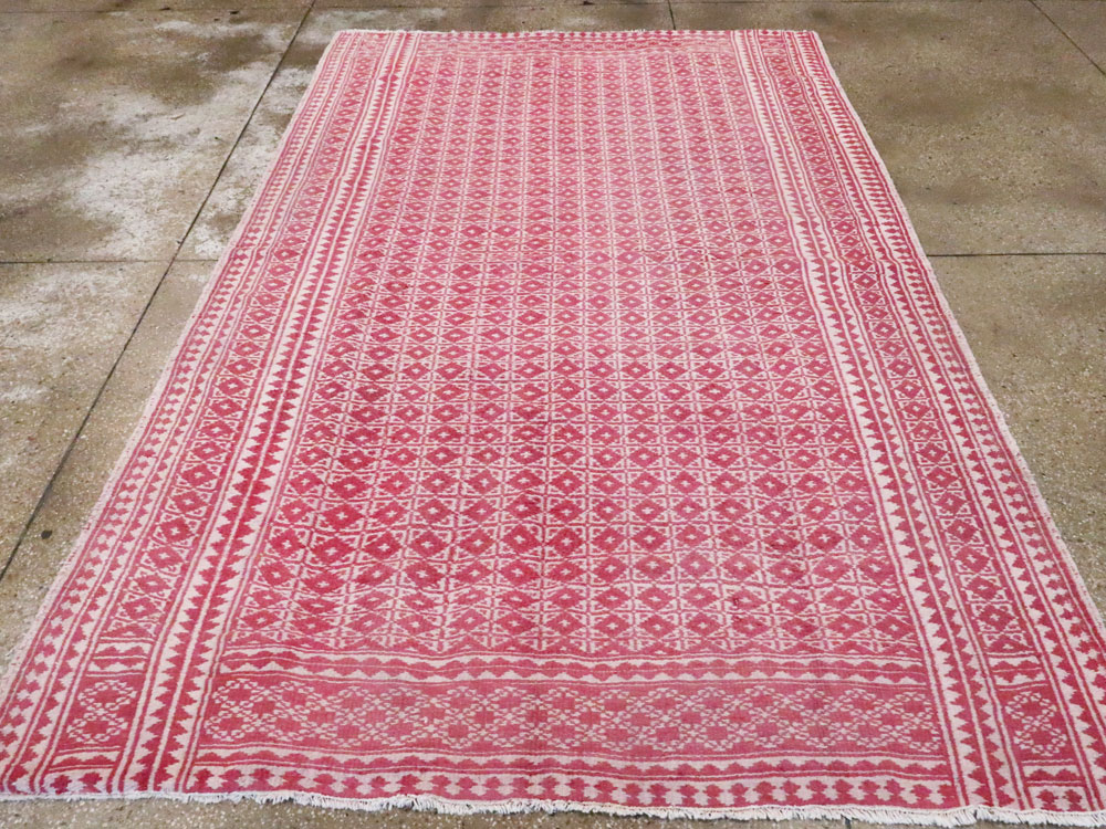 Vintage Persian Flatweave, No.26044 - Staging