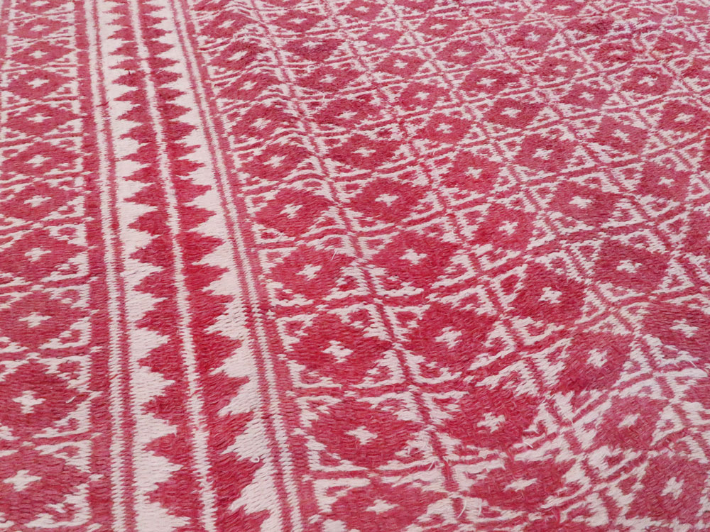 Vintage Persian Flatweave, No.26044 - Staging