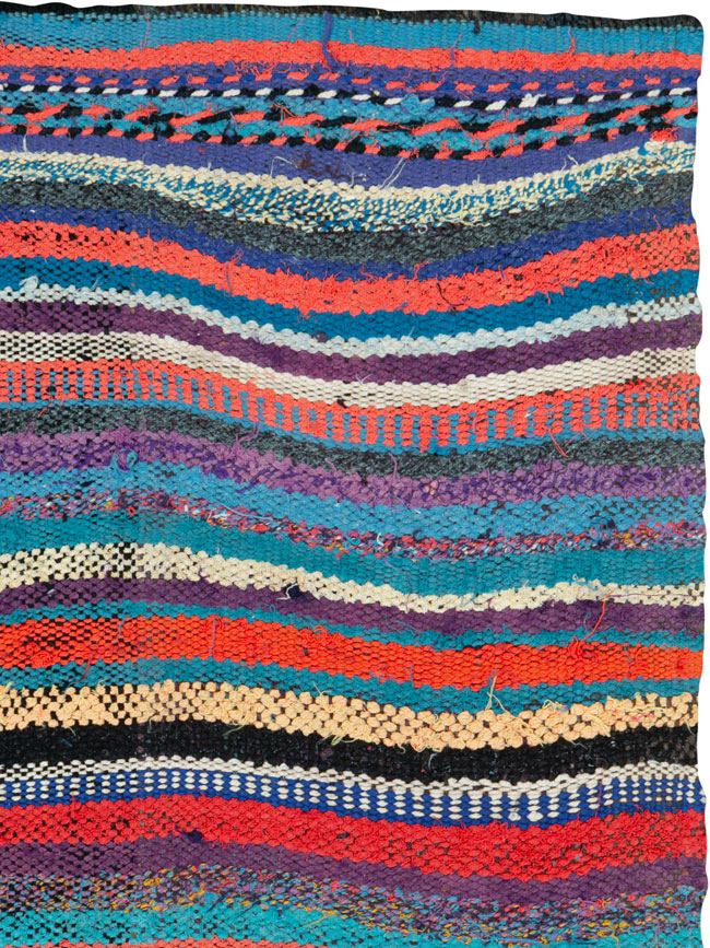 Vintage Persian Flatweave, No.26047 - Staging