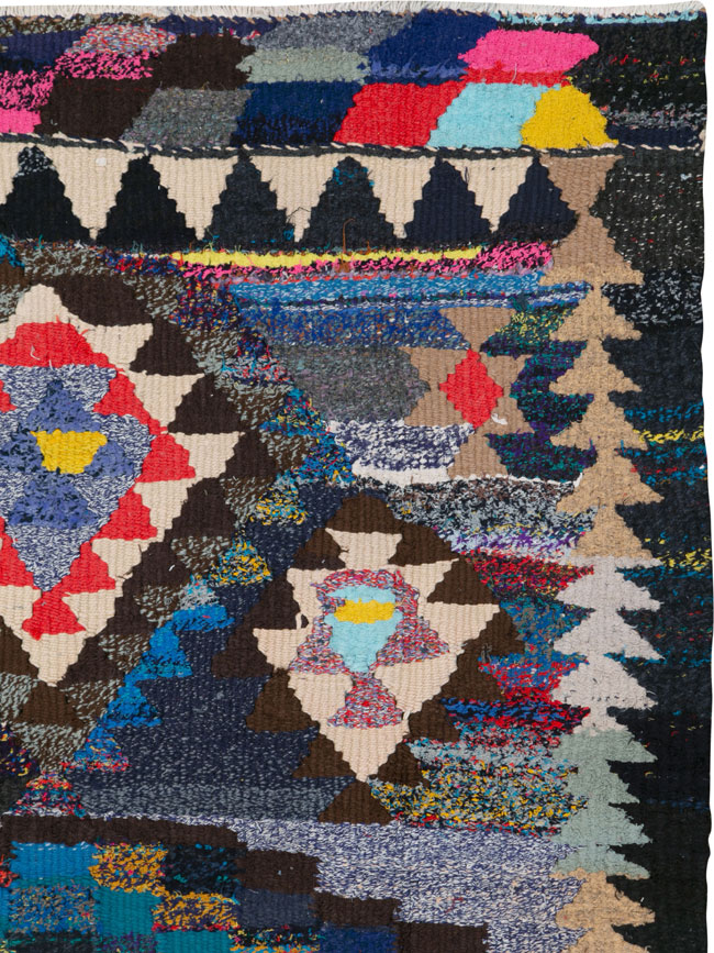 Vintage Persian Flatweave, No.26051 - Staging