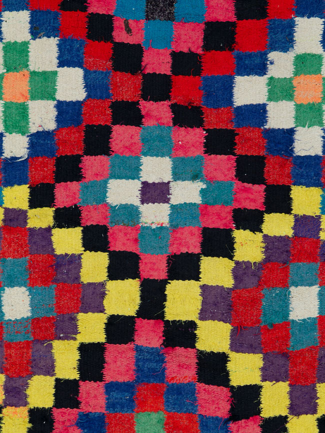 Vintage Persian Flatweave, No.26054 - Staging