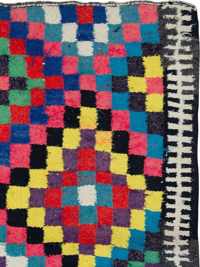 Vintage Persian Flatweave, No.26054 - Staging