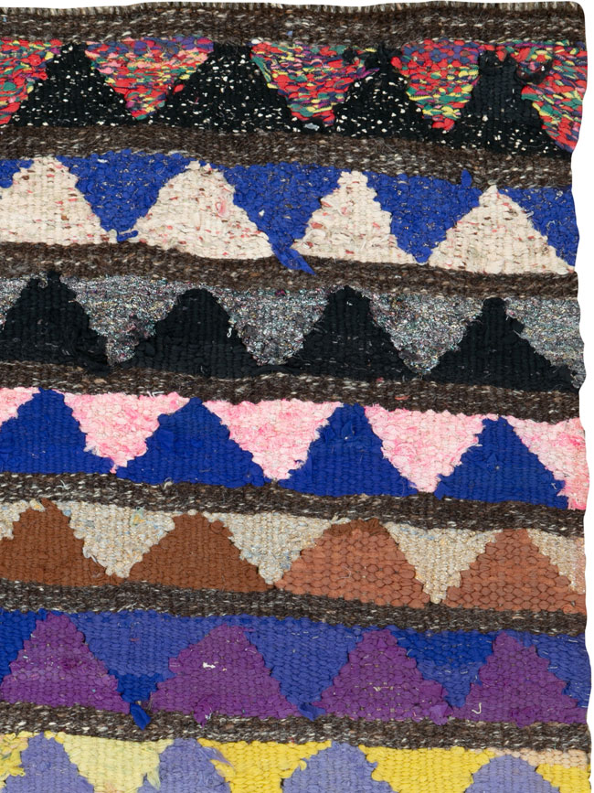 Vintage Persian Flatweave, No.26058 - Staging